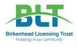 Birkenhead Licensing Trust logo. 