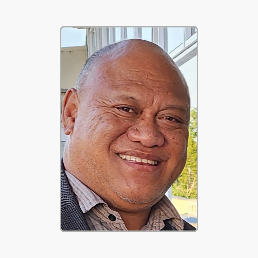 Candidate profile photo for Taitosaua Bill Peace. 